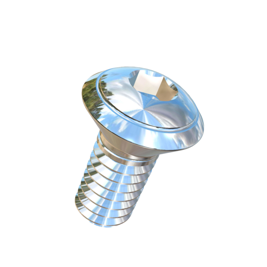 Titanium #12-24 X 1/2 UNC Oval Head Socket Drive Allied Titanium Machine Screw